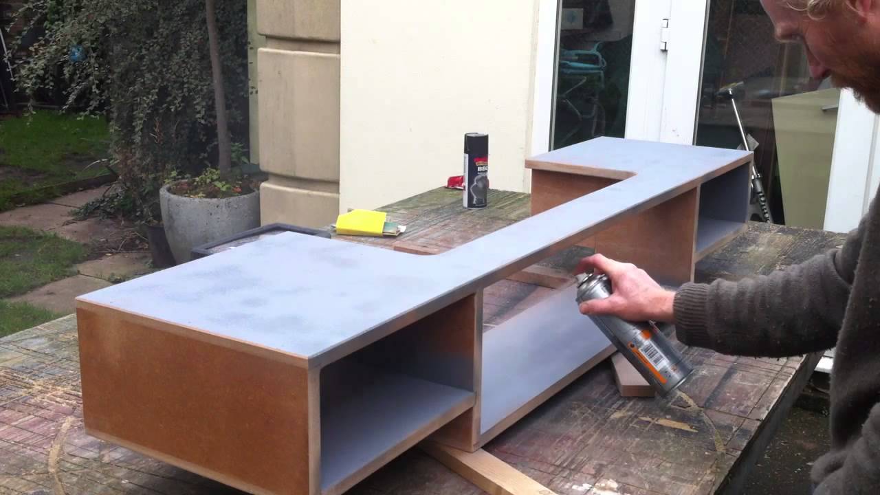 How to make a home recording studio desk