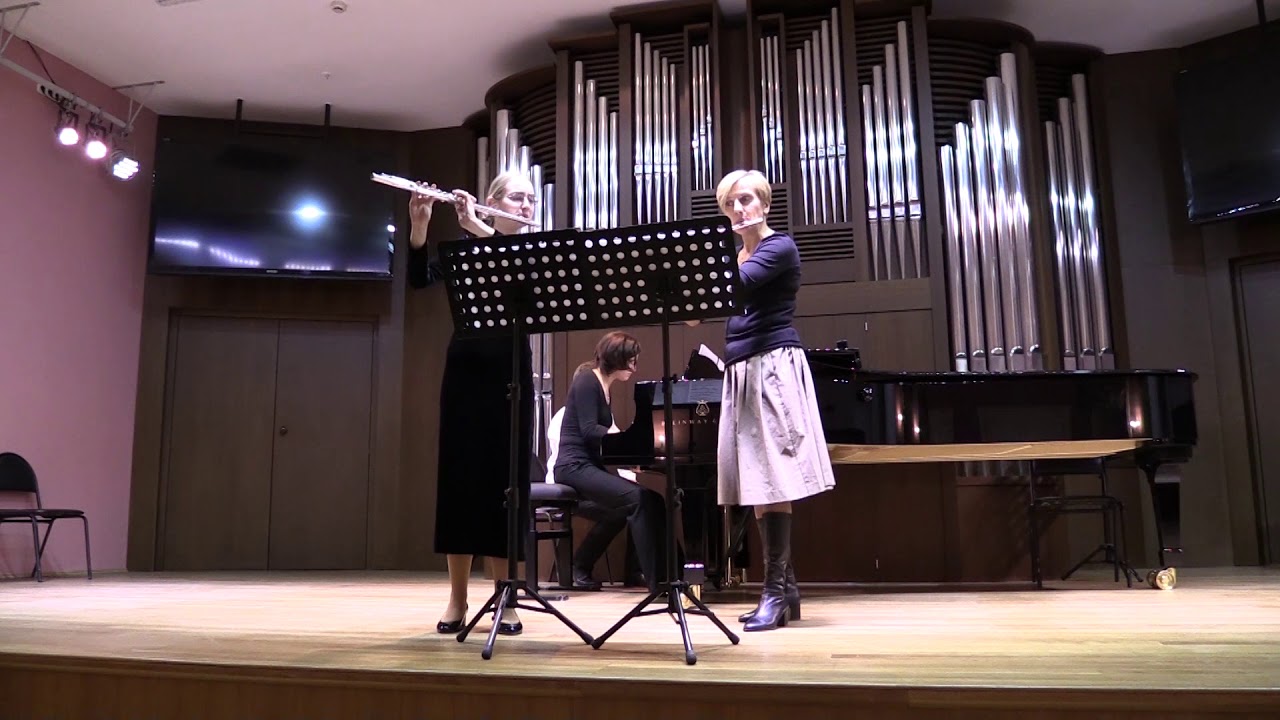 Gary SCHOKER. Three Dances for Two Flutes and Piano