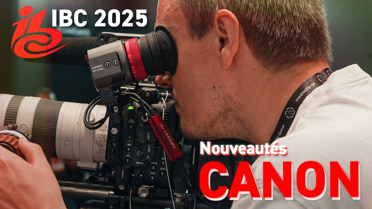 La Canon C50 et la série d'objectifs VCM - IBC 2025