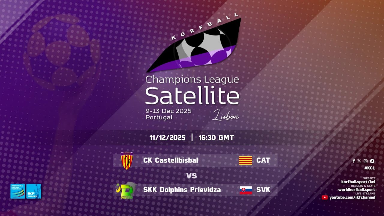 CK Castellbisbal - SKK Dolphins Prievidza | IKF KCL Satellite (2025-26)