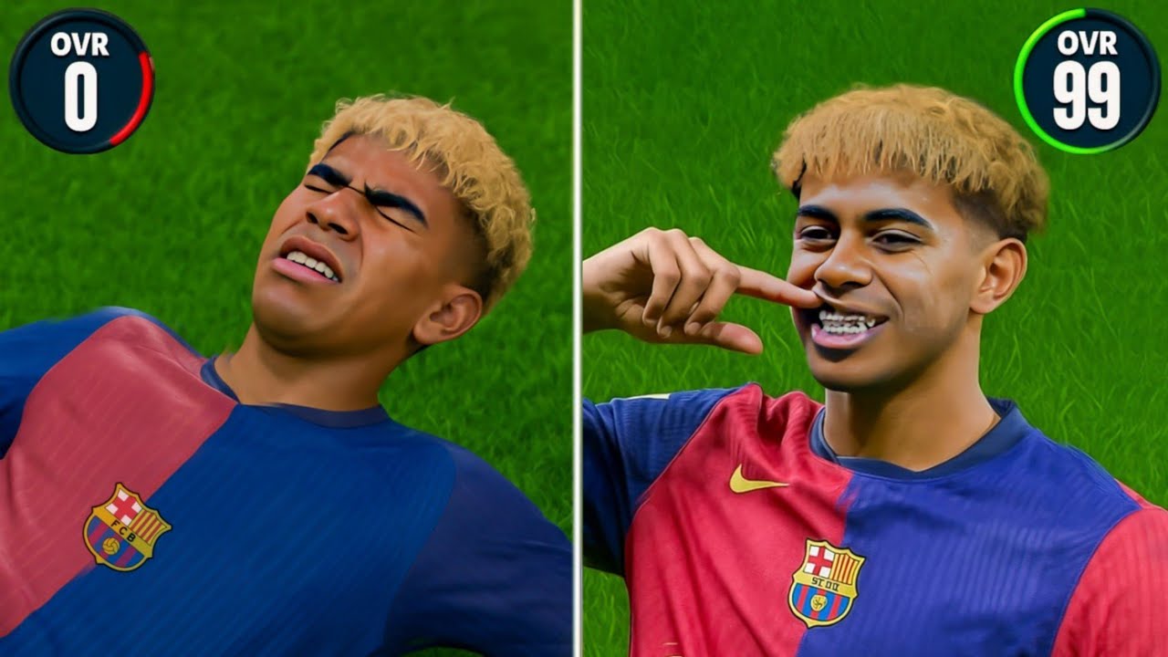 كل هدف يسجله لامين يامال يتطور +1 🔥