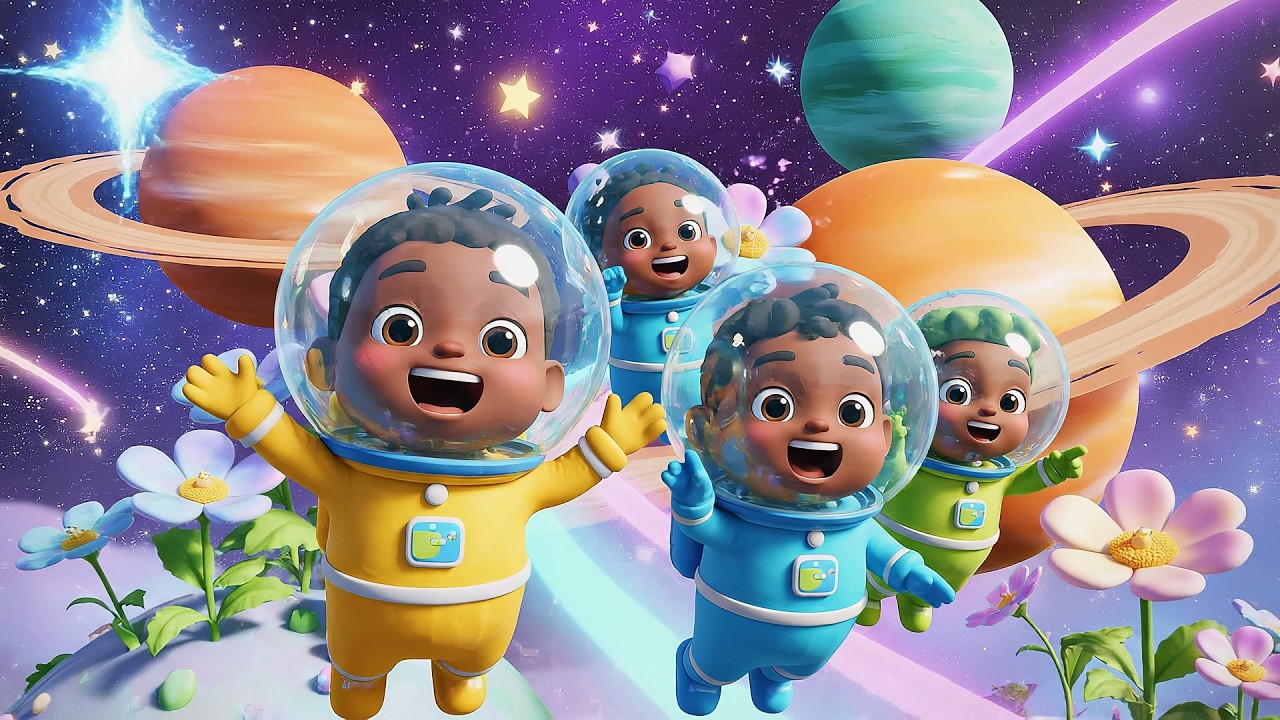 Twinkle Twinkle Little Star Galaxy Treasure | Interstellar Lullaby & Kids Space Adventure