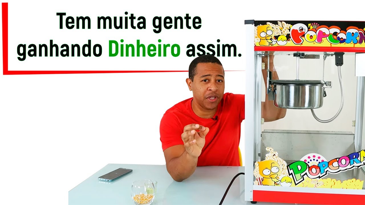 A melhor Pipoqueira para TRABALHAR | Renda Extra Pipoca