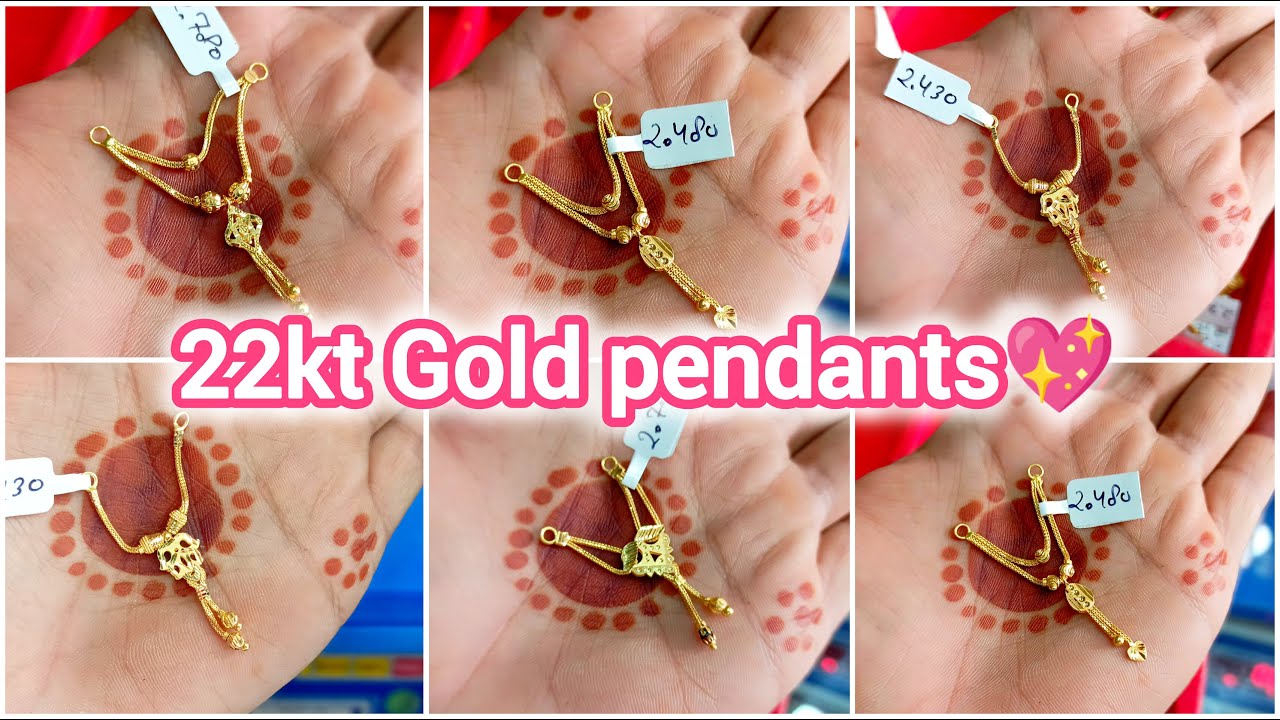 Latest Gold chain mangalsutra pendant designs / hallmark Gold / Maa Durga jewellers