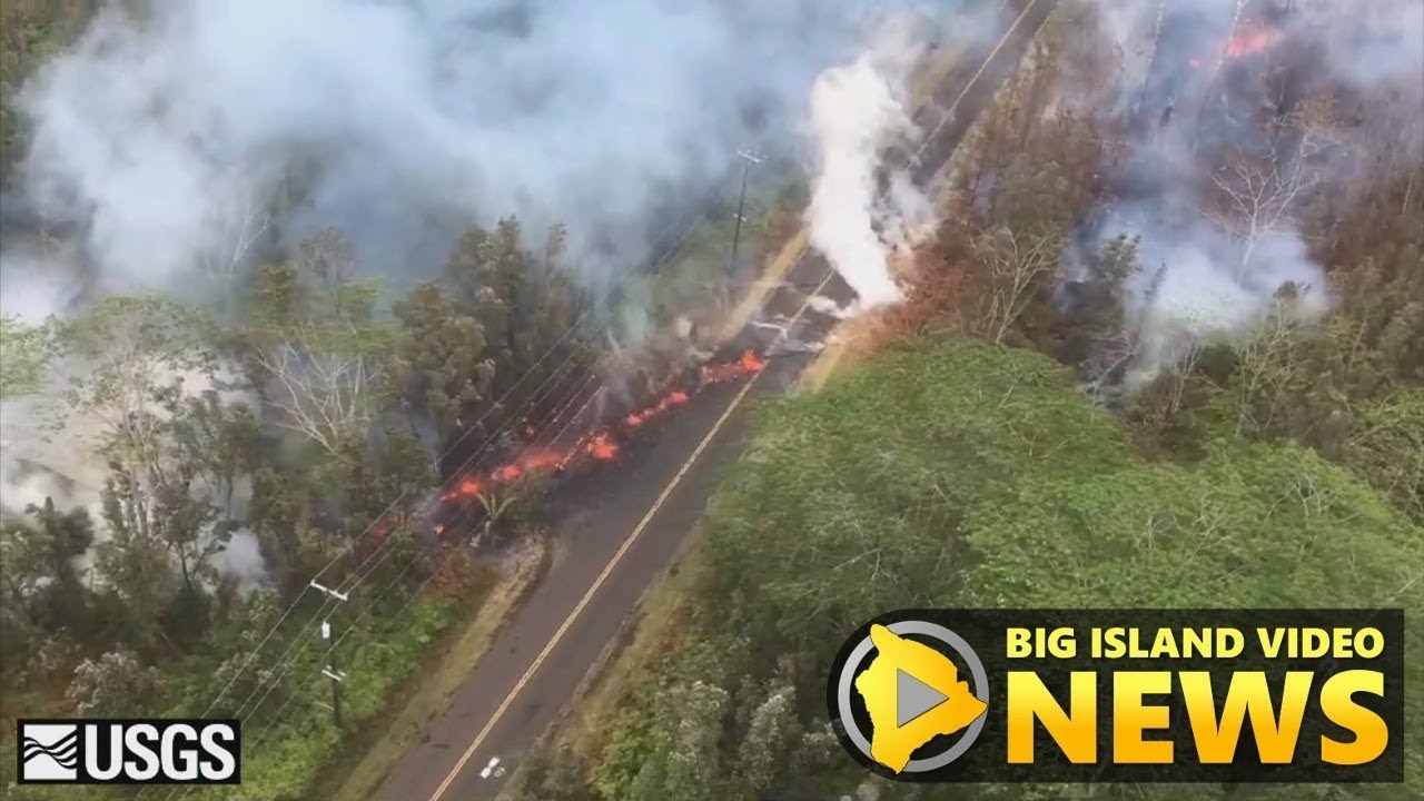 Hawaii Volcano Eruption Update - Tuesday Night (May 8, 2018)