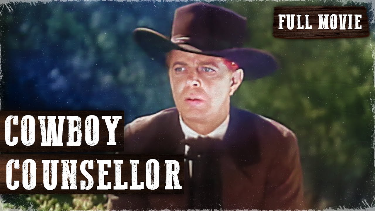 COWBOY COUNSELLOR | Hoot Gibson | Full Western Movie | English | Free Wild West Movie