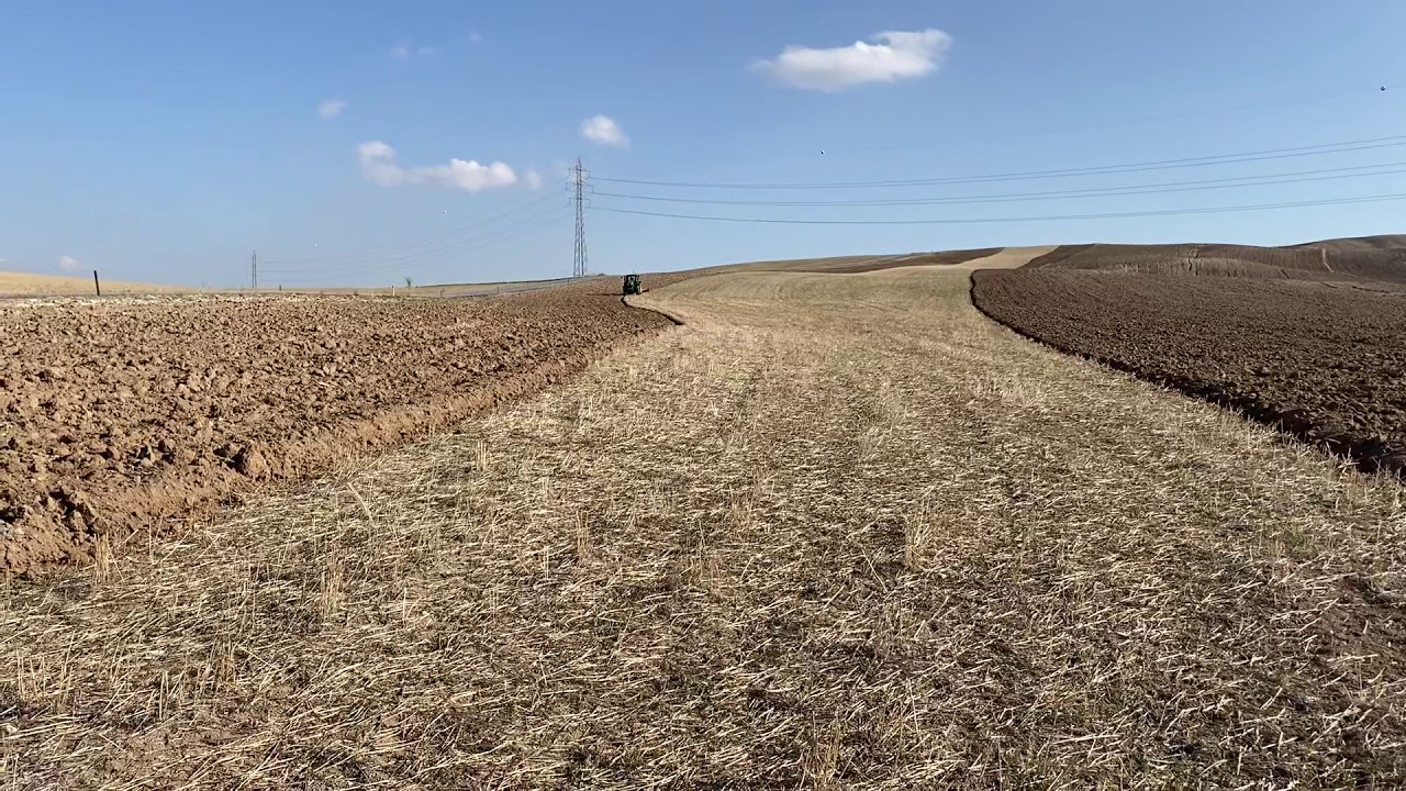 Doğanlar Tarım 6x18 pulluk ile sürüm