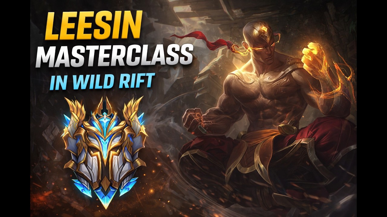 Lee Sin pro gameplay in Wild Rift
