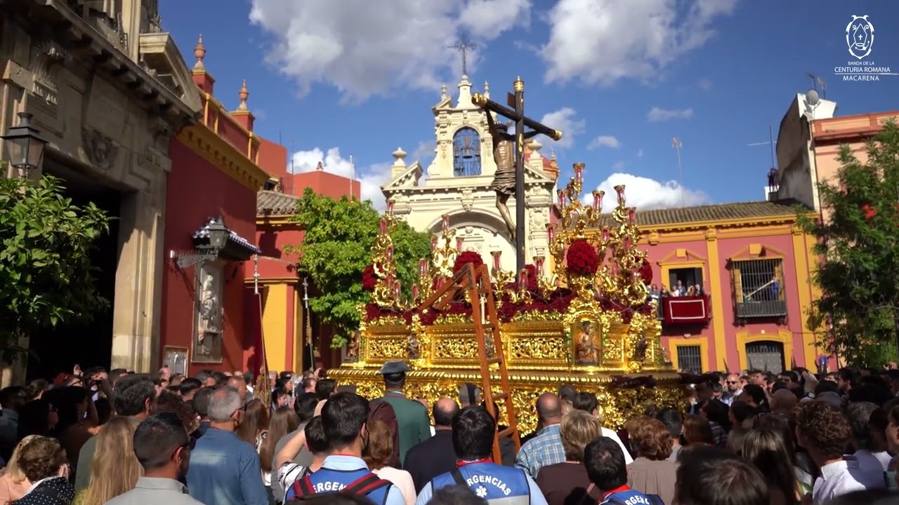 Cristo del Buen Fin | Plaza de San Lorenzo| Semana Santa 2022 | Centuria Romana Macarena