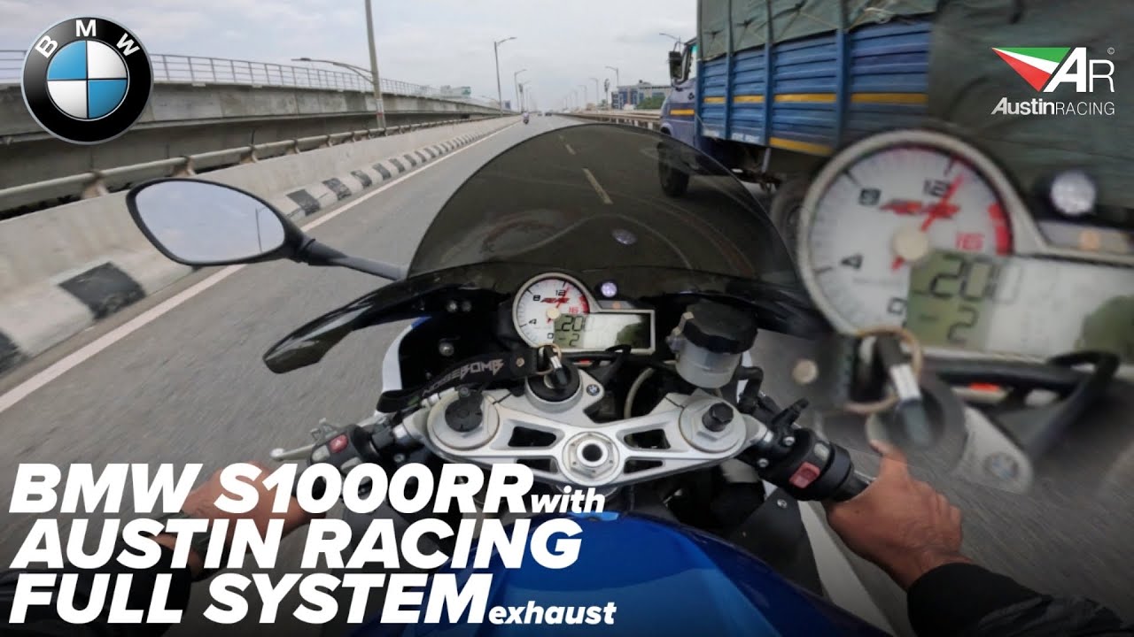 BMW S1000RR Pro (2018) | Austin Racing GP1R Decat Exhaust | Exhaust Note