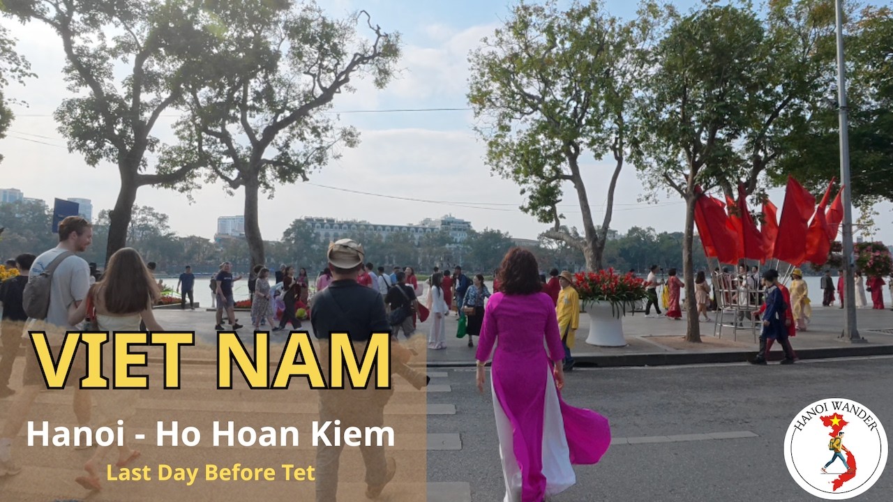 Last Day of the Lunar Year in Hanoi 🇻🇳 | 3PM Walk Around Hoan Kiem Lake | Vietnam 2026 Real Life