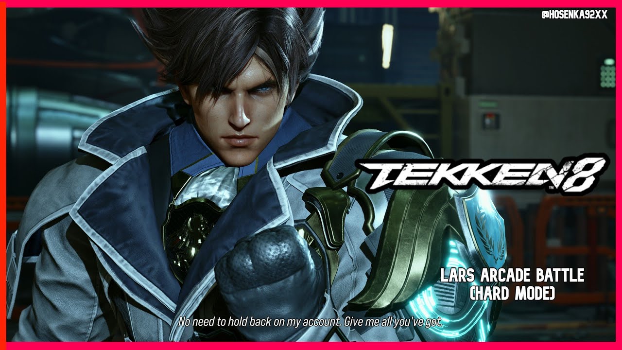 TEKKEN 8-Lars Arcade Battle (HARD MODE) (No Commentary) (4) #tekken8