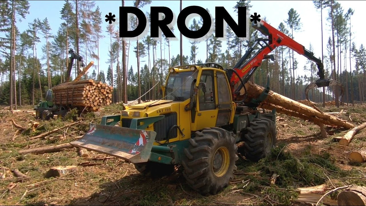 *Holbra DRON* LKT 150 and JD 1510E work together