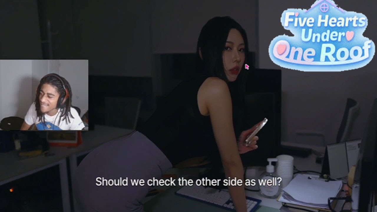 I NEED A EYE TRACKER FOR THIS DATING SIM [5 Hearts Under one Roof Part 2]