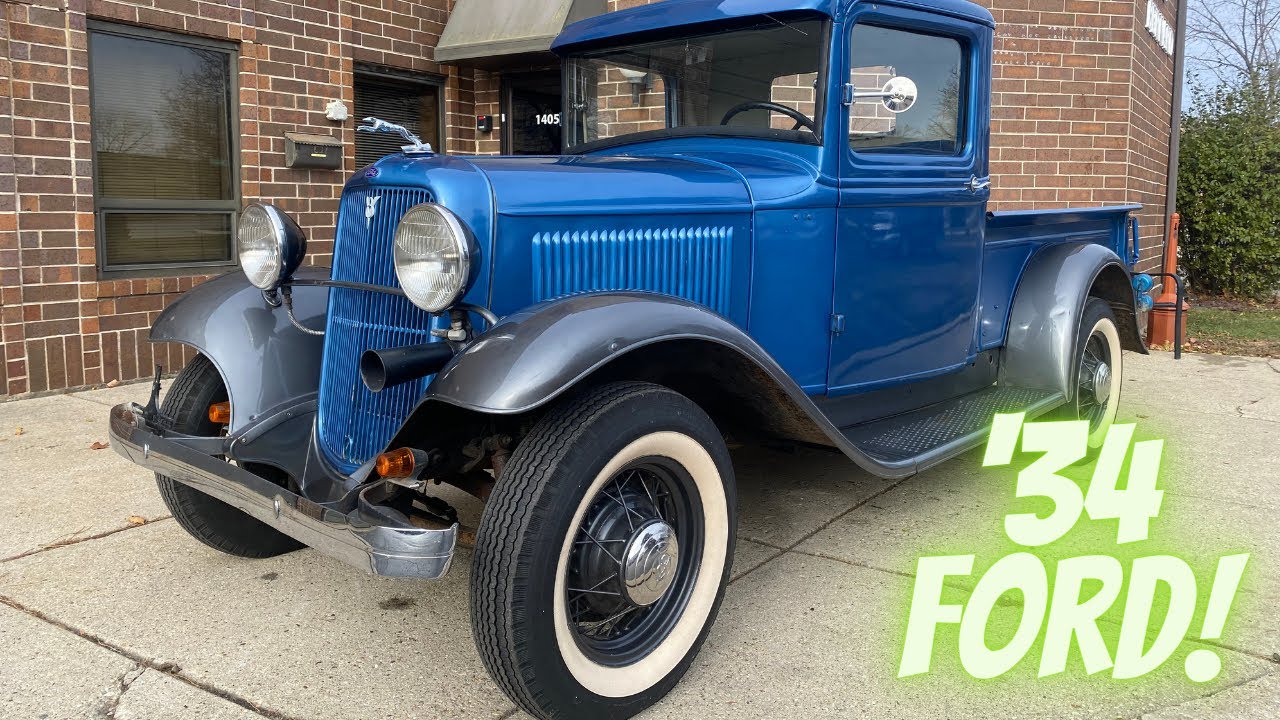 1934 Ford Pickup - V8 - SOLD