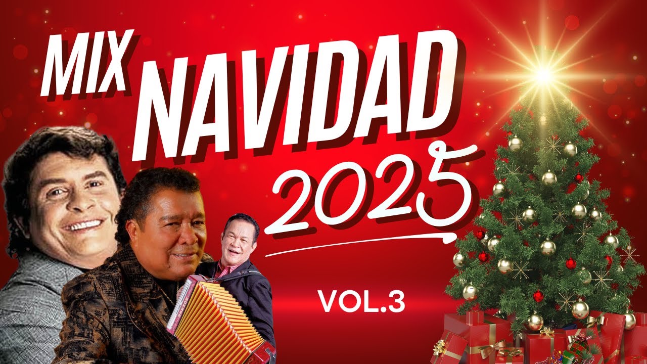 MIX NAVIDAD 2025 (Pastor L&oacute;pez, Rodolfo Aicardi, Los 50 de Joselito) MIX DICIEMBRE VOL.3 @djstmusic