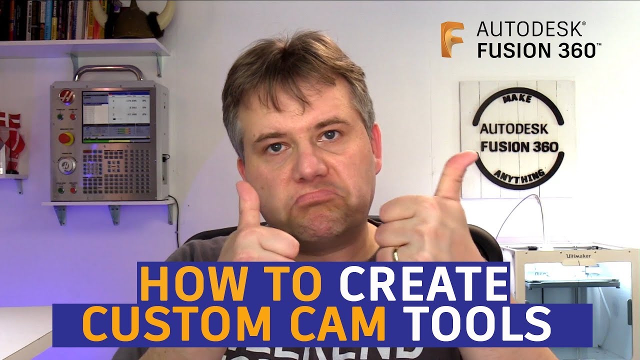 Fusion 360 — How To Create a Custom CAM Tool — Ask LarsLive