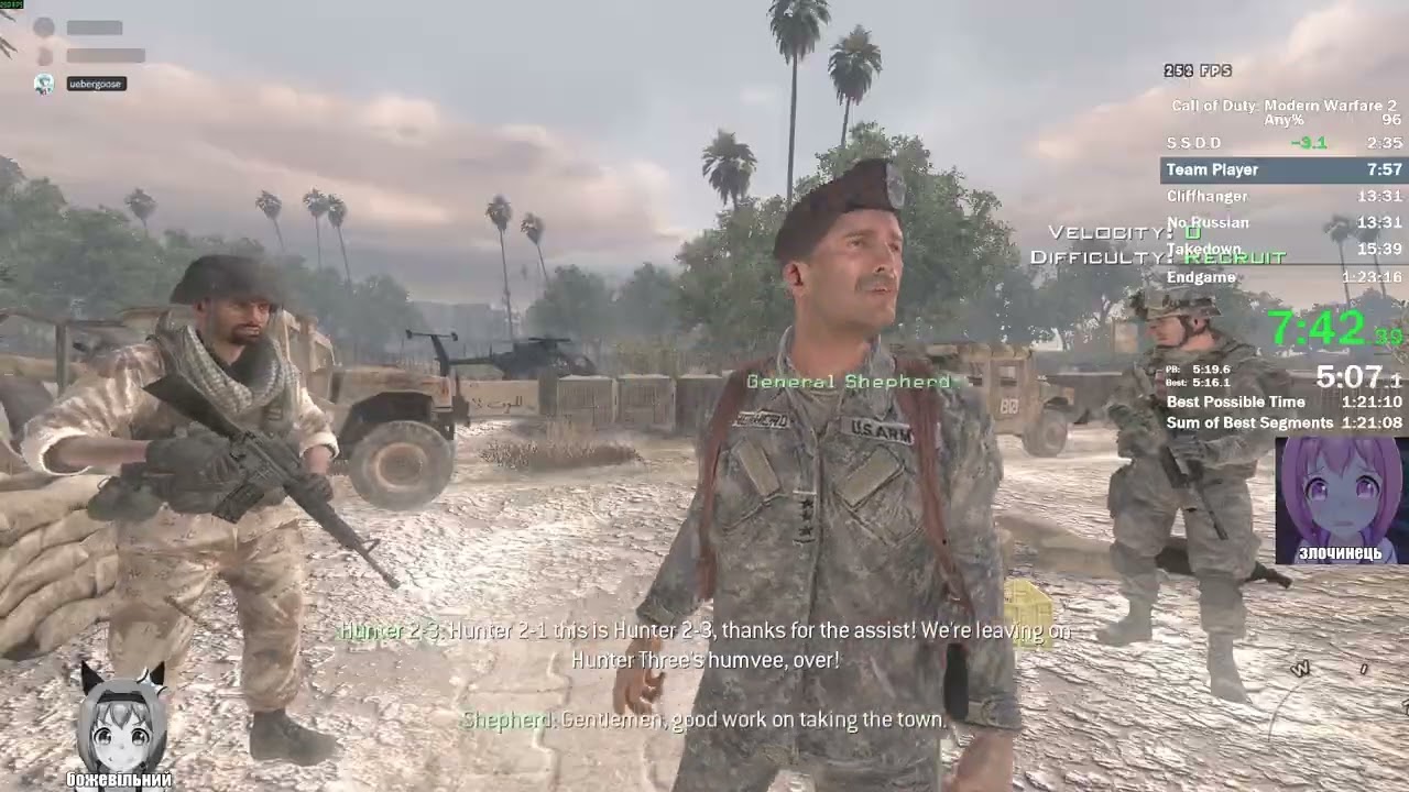 call of duty mw2 act I in 14:59.5