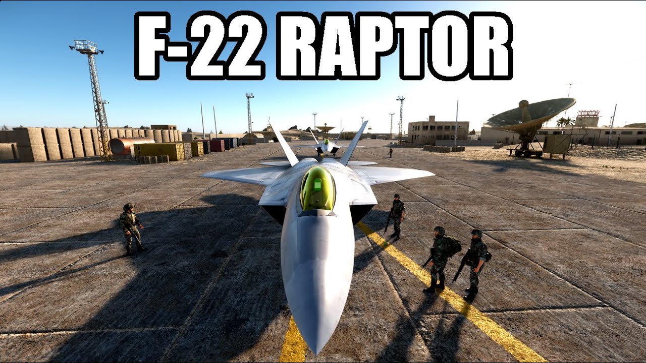NEW F-22 will absolutely BLOW your MIND in Arma Reforger