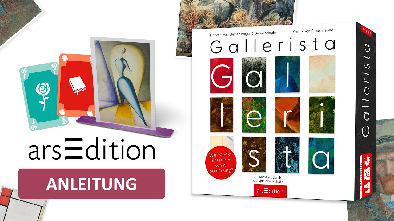 Spielanleitung: GALLERISTA | arsEdition