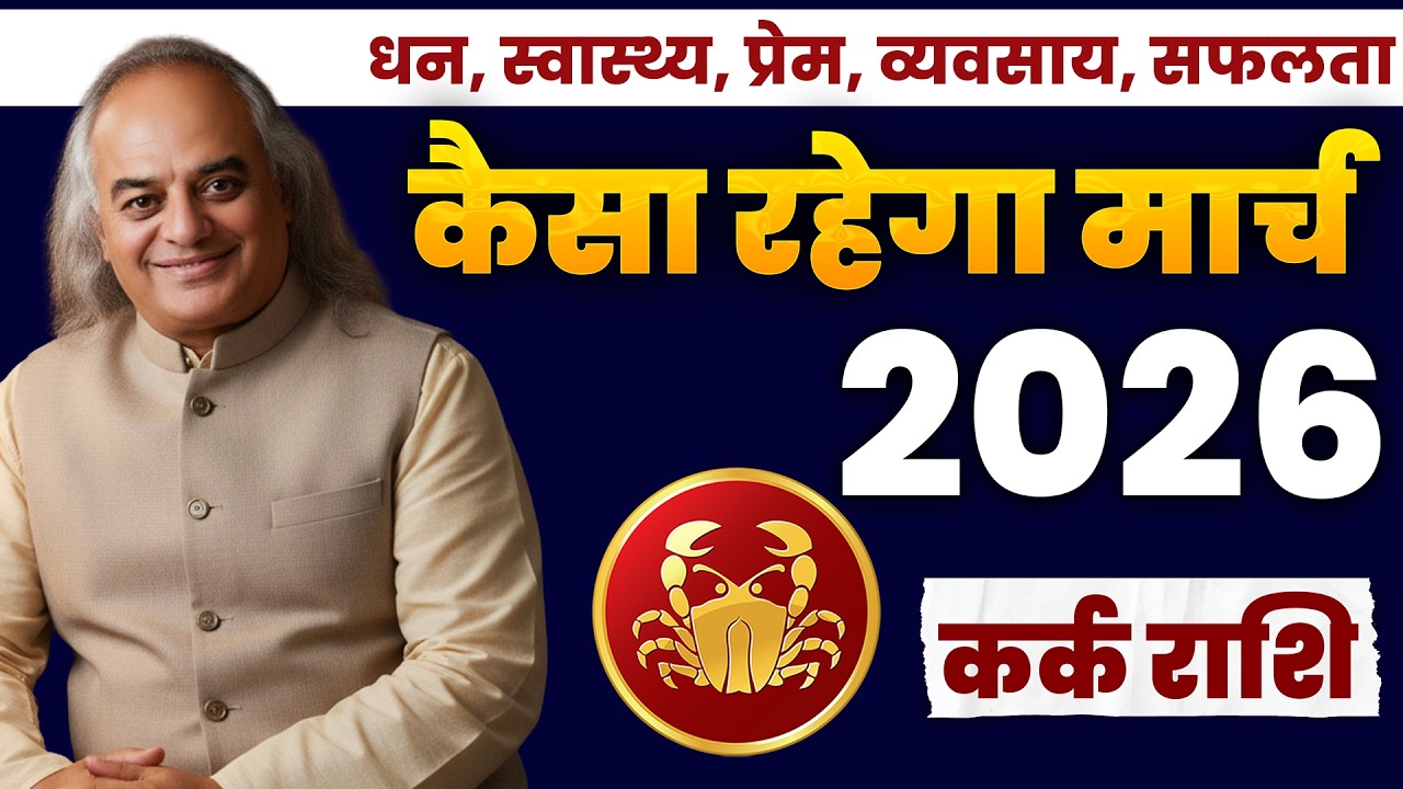 Kark (Cancer): Kark Rashi March 2026 | कर्क राशि: मार्च में चमक उठेगा भाग्य! क्या कहते हैं सितारे?