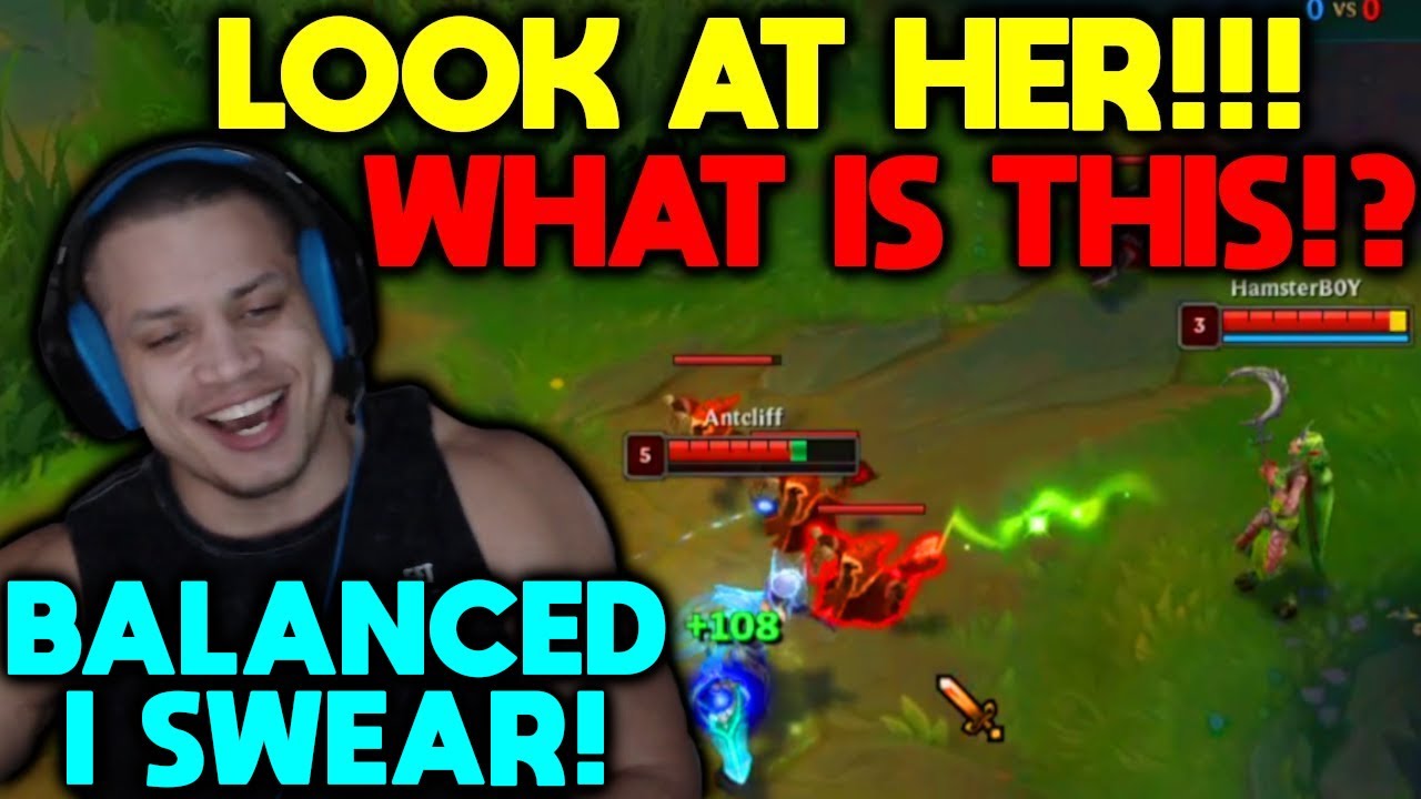 Tyler1 on Soraka healing enemy toplane to FULL HP