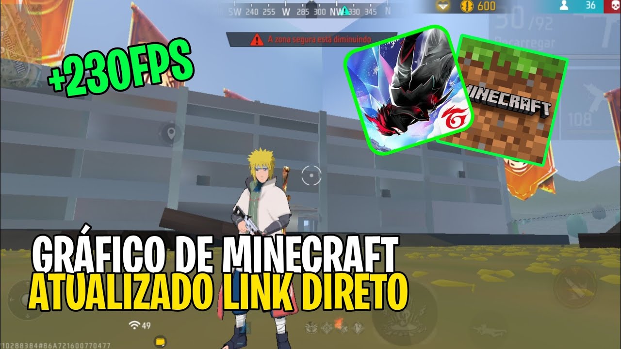 GRÁFICO DE MINECRAFT PARA MOBILE SEM ROOT!! LINK DIRETO!! ✅