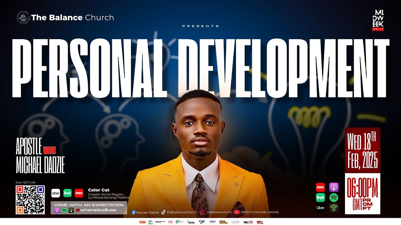 Personal Development || 18th February, 2026||  Midweek Service || Apostle Michael Dadzie || TBC