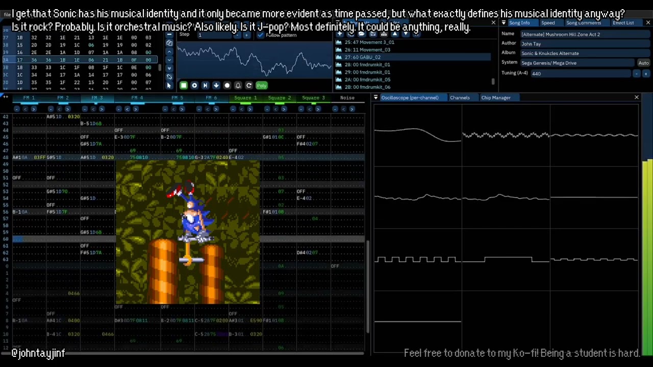 John Tay - [Alternate] Mushroom Hill Zone Act 2 (YM2612 + SN76489)