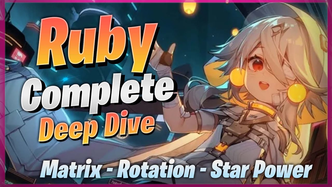 Ruby Complete DPS Guide - Is she worth the 6 Star? [ Tower of Fantasy ]
