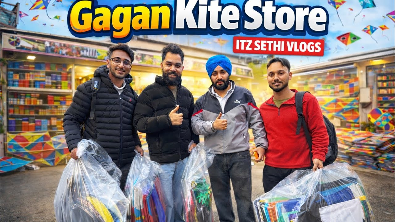 Gagan kite House….Lohri shopping (Amritsar Tour)
