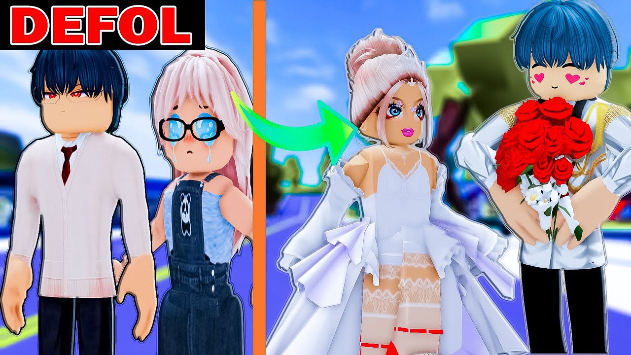 ZENGİN ZORBA KUZENİYLE SEVGİLİ OLMAM İÇİN BENİ POPÜLER KIZA DÖNÜŞTÜRDÜ !? #1 (Roblox Brookhaven 🏡Rp)