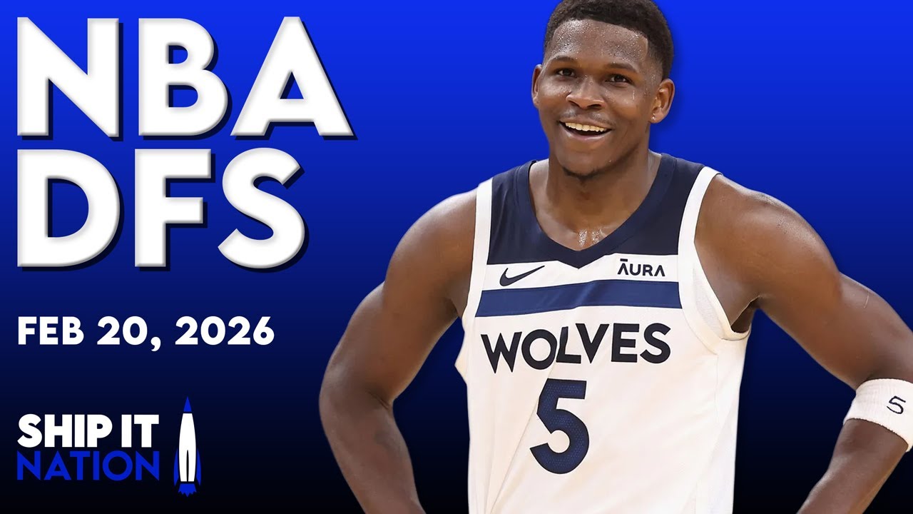 NBA DFS Process | DraftKings & FanDuel Picks, Plays & Slate Breakdown | Friday, 02/20/26