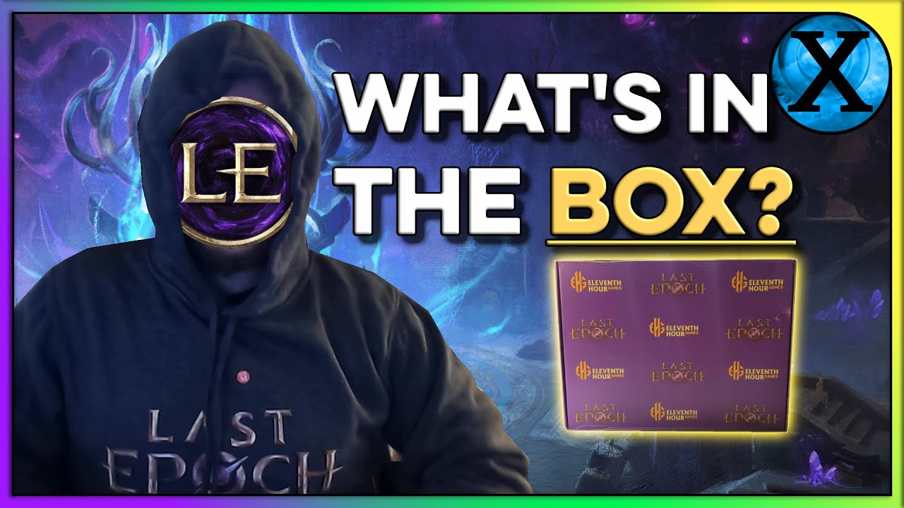 I Got an Awesome Box from Eleventh Hour Games  @LastEpochGame