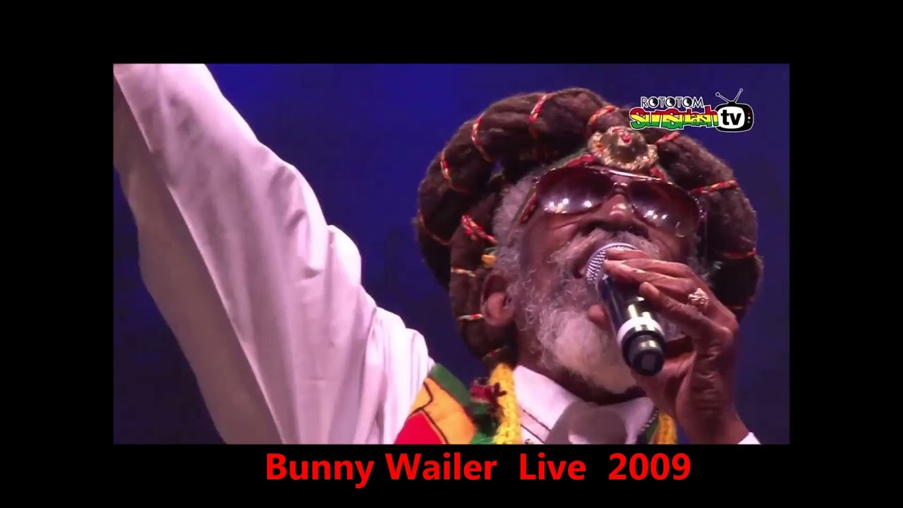 Bunny Wailer - Trenchtown Rock -  LIVE  2009