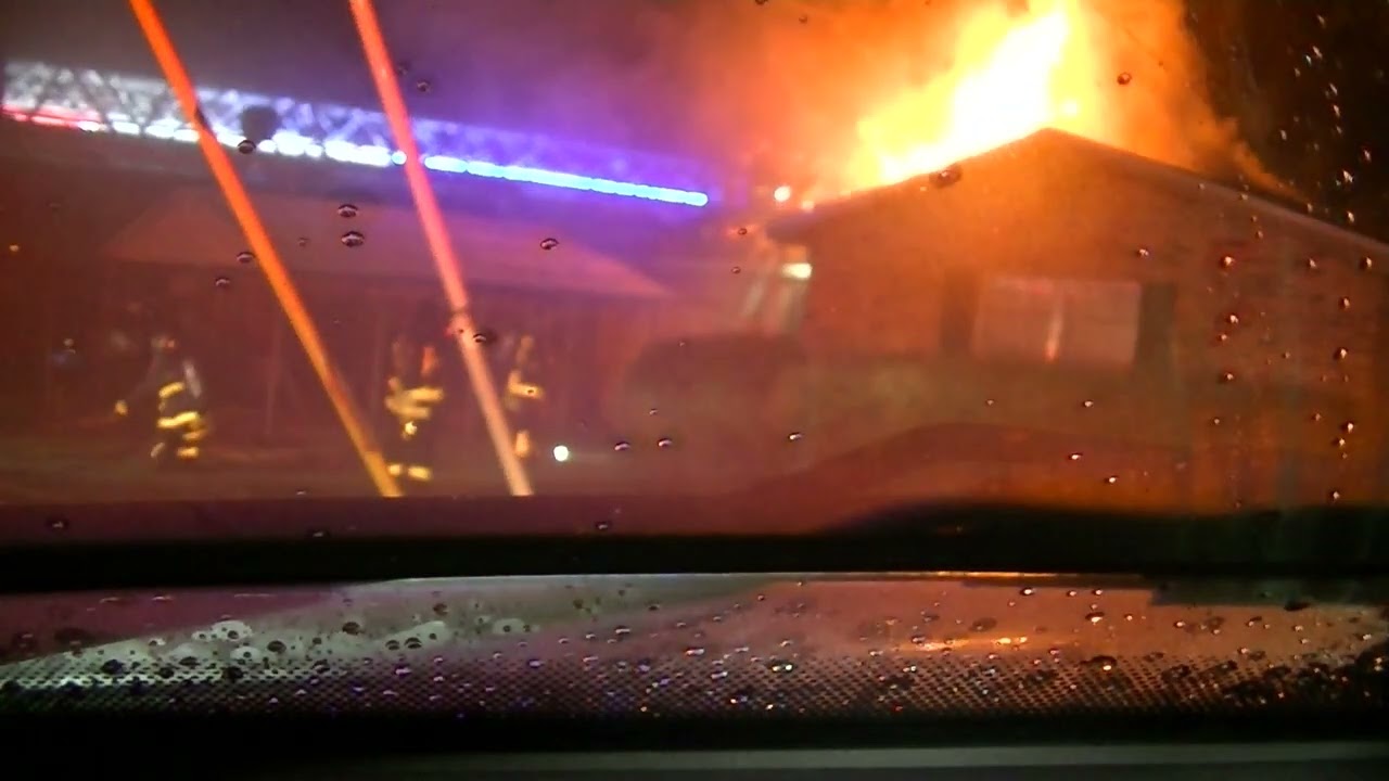 Single Family #housefire Escambia County Fire Rescue Florida Vertical Ventilation Open The Roof