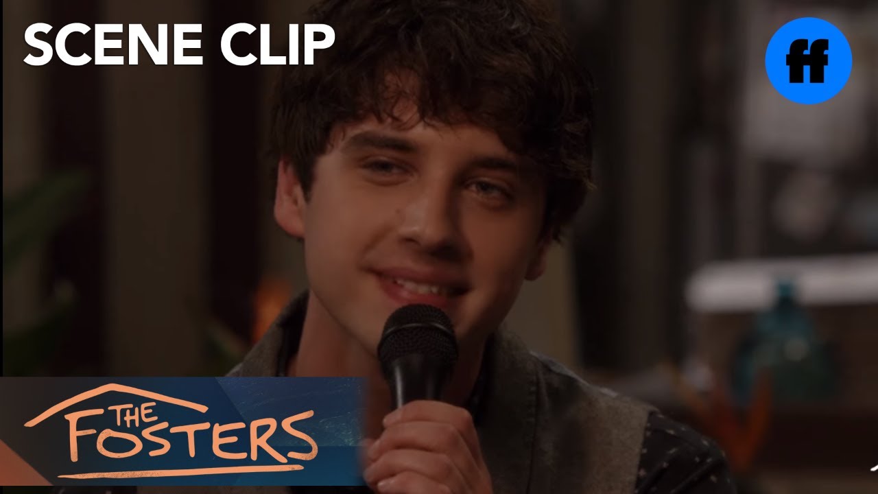 The Fosters | Season 5, Episode 8: Brandon & Grace Sing To Mike: “Father And Son” | Freeform