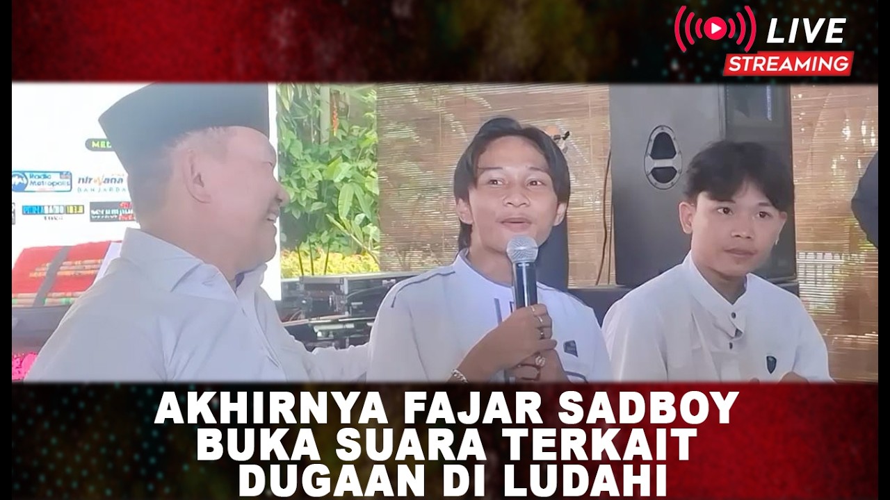 Fajar Sadboy Akhirnya Buka Suara terkait Dugaan Diludahi Indra Firmawan