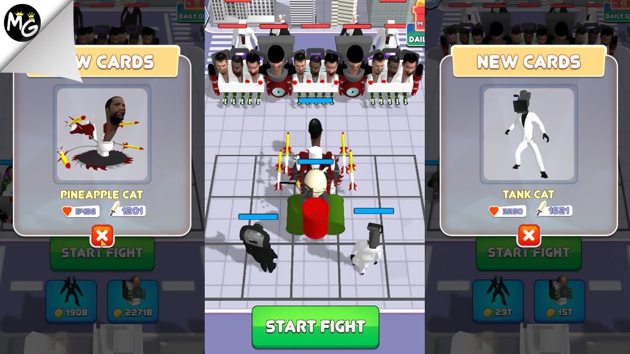 Menyatukan Giant Speakerman Menjadi Giant Kameramen dan Skibidi Toilet | Main Game Skibidi Toilet
