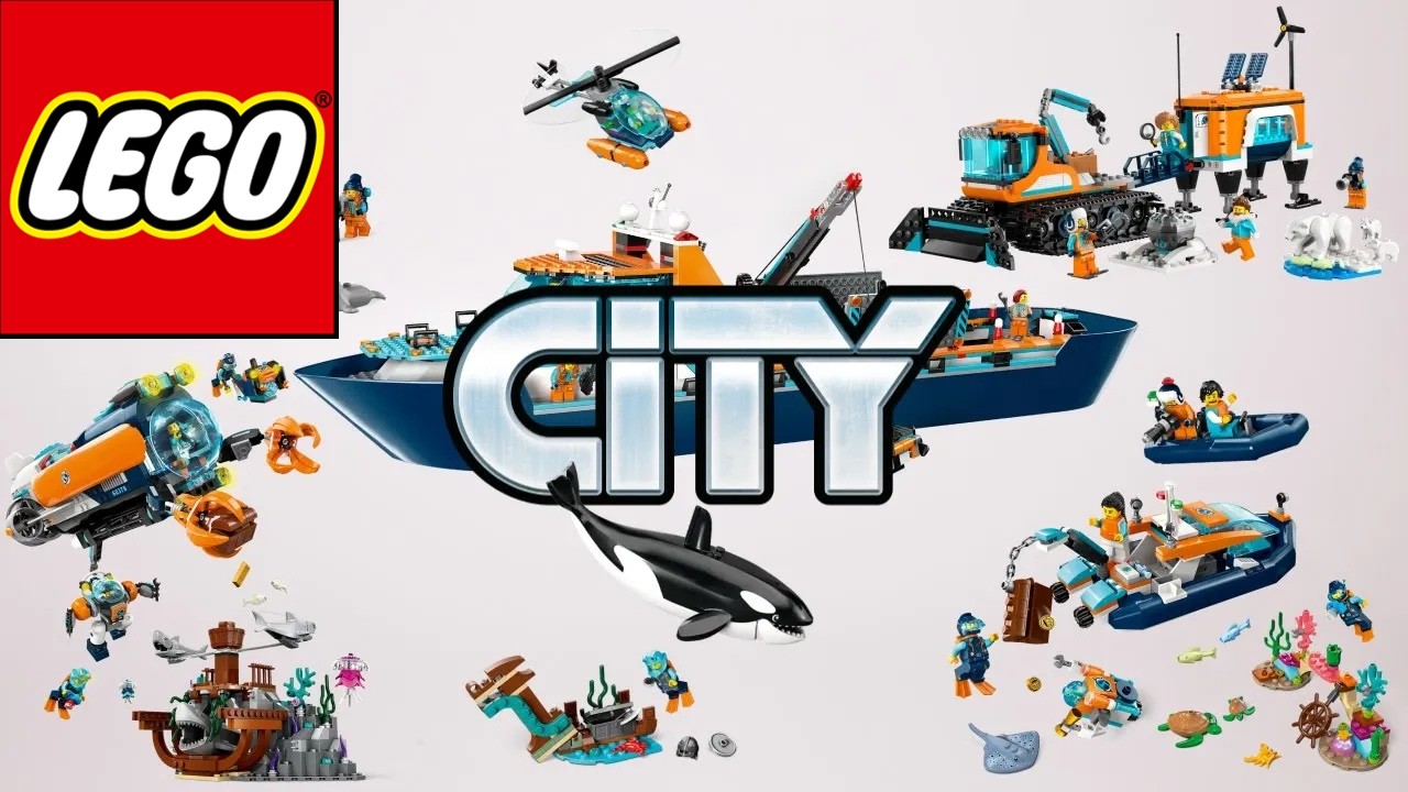 Lego City Arctic Explorer Compilation Speed Build