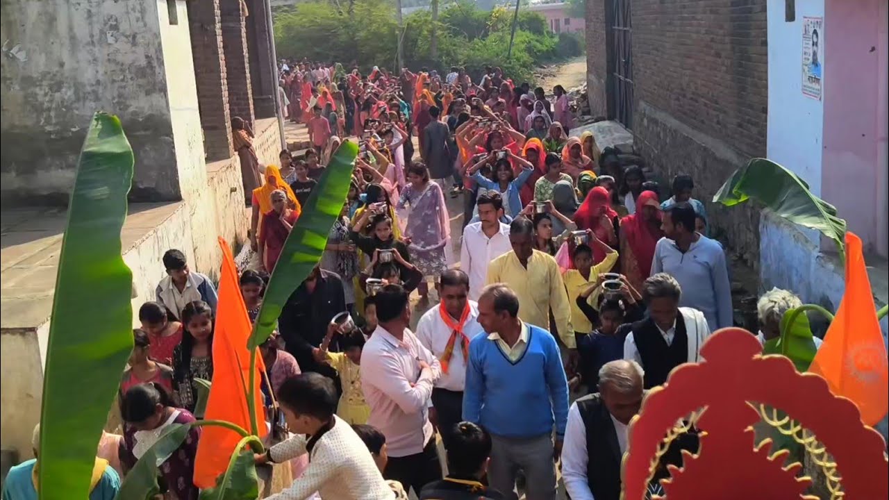 विराट हिन्दू सम्मेलन का आयोजन 😍 / कलश यात्रा 😱