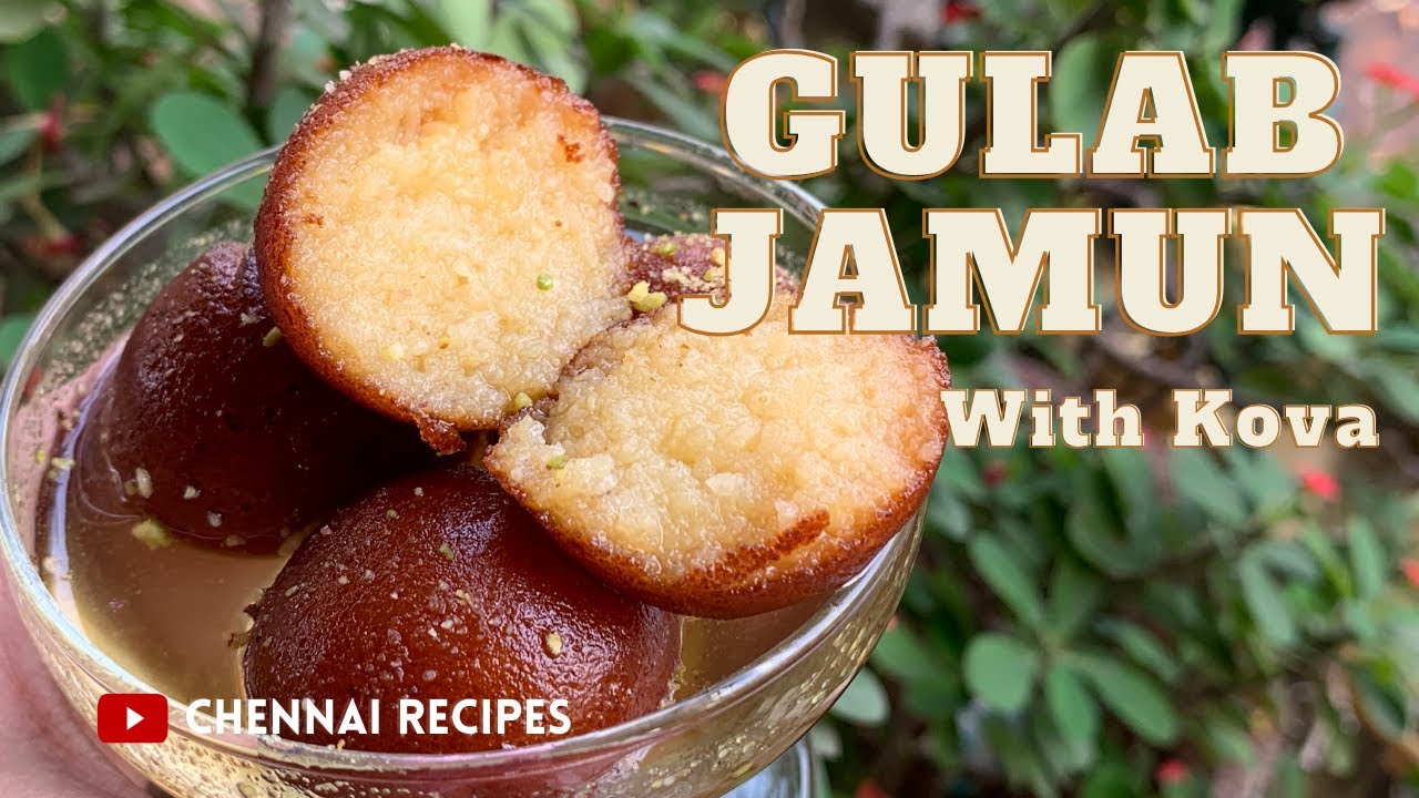 Kova GULAB JAMUN in Tamil | Chennai Recipes | Rindhu Ravi
