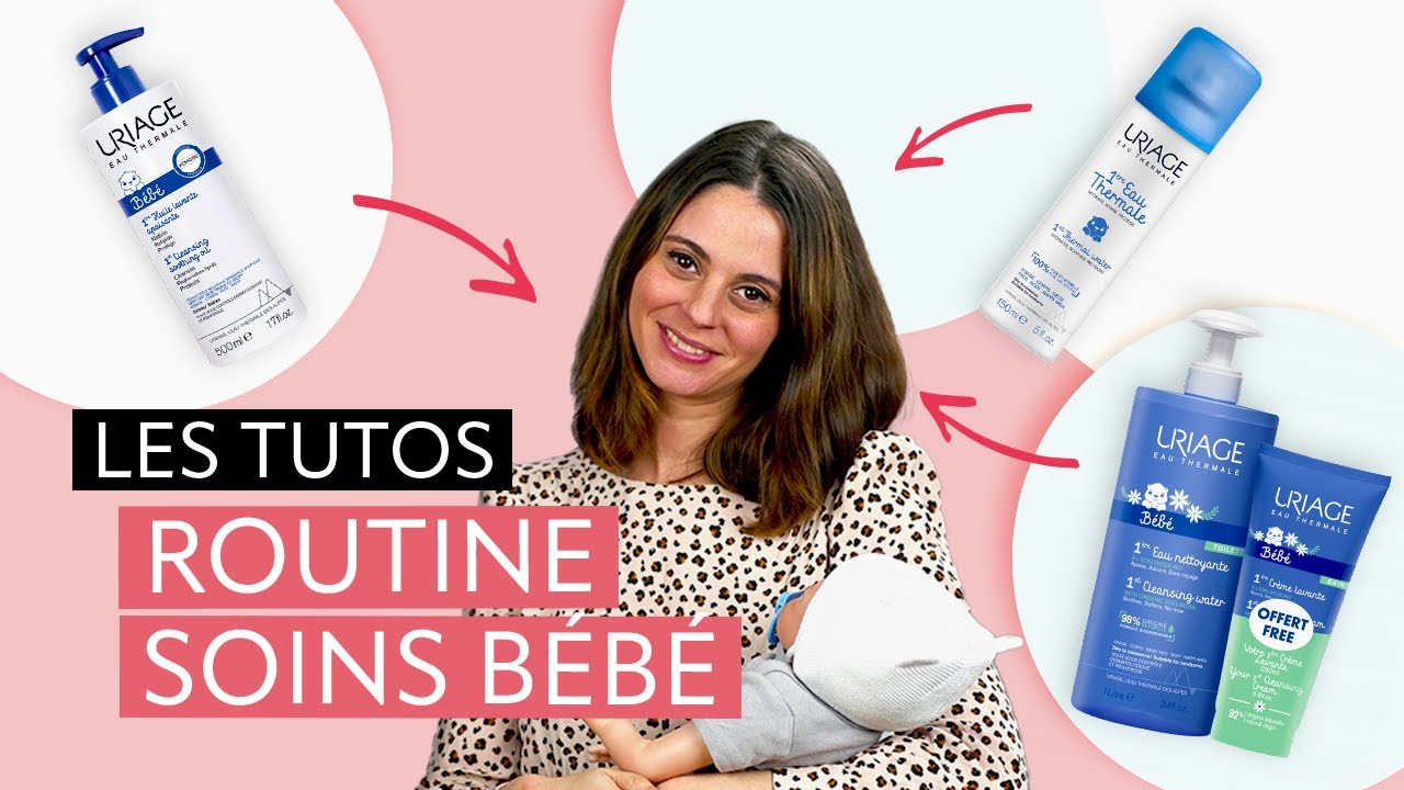 Peau de bébé : quelle routine soins et produits adopter ? | Les Tutos au fil de l’eau | Uriage