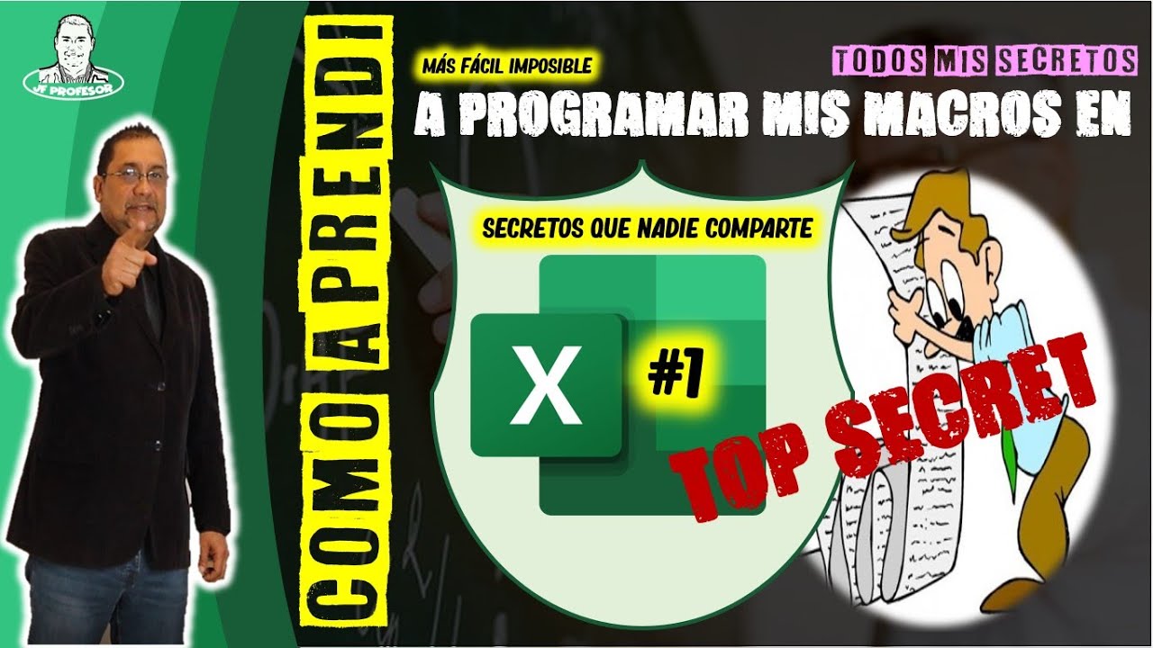🚀Como Aprendí a Programar Macros en EXCEL con VBA | Proyectos