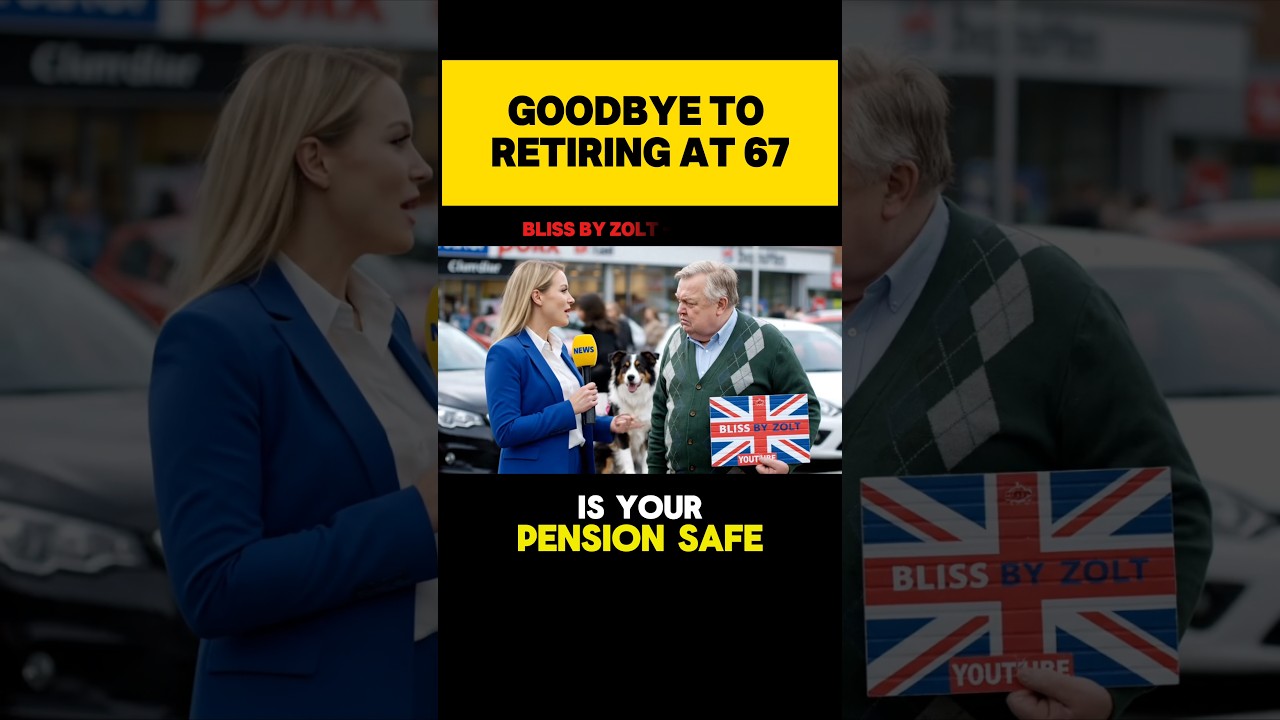 Goodbye to Retiring at 67 &ndash; UK Govt Announces the New State Pension Age 🇬🇧 #interview  #shorts  #uk