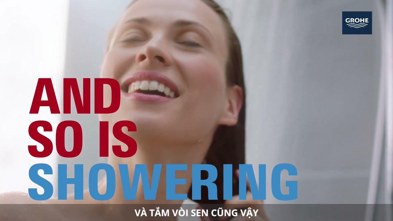 Tay sen GROHE Rainshower SmartActive