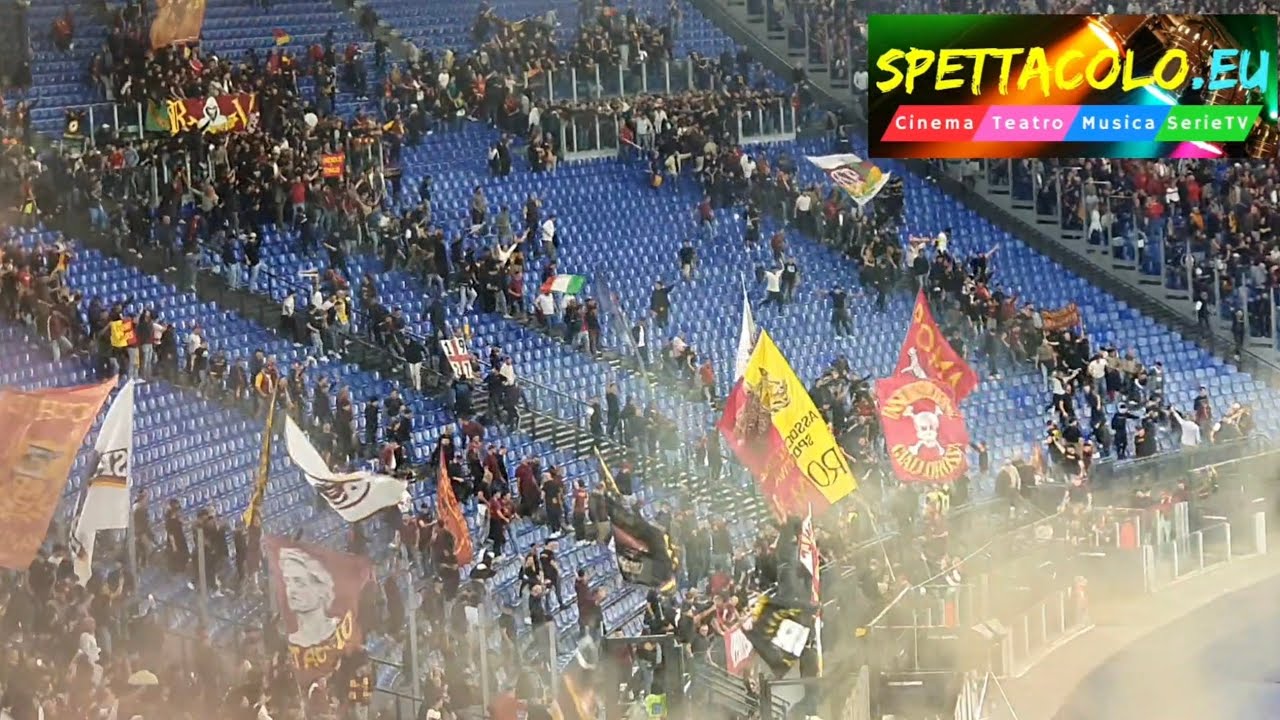 Roma-Inter, la protesta della Curva Sud «Schifati da questa dirigenza», tifosi entrano al 15° minuto