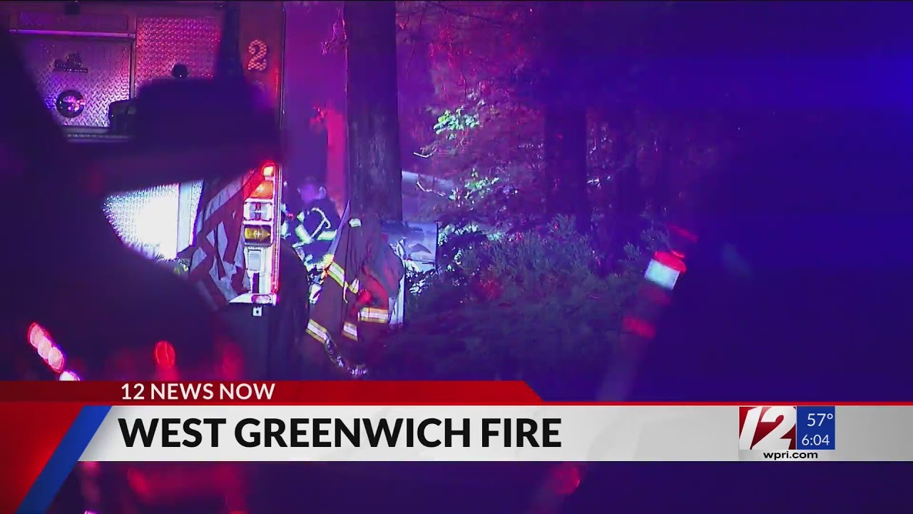 Crews respond to house fire in West Greenwich