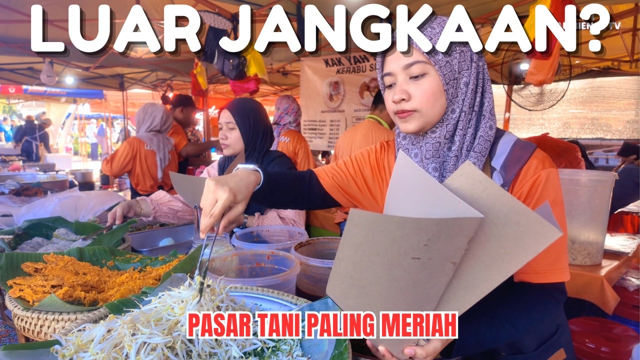 PASAR TERLALU BESAR‼️ Antara TERBESAR di Malaysia? | Pasar Tani Stadium Shah Alam