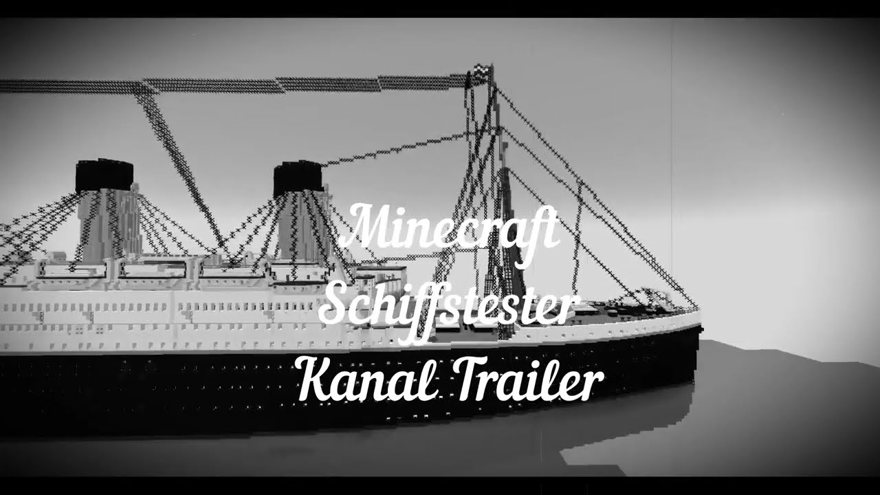 Minecraft Schiffstester Kanal Trailer
